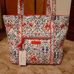 New Vera Bradley Small Vera Tote ~ Sea Life